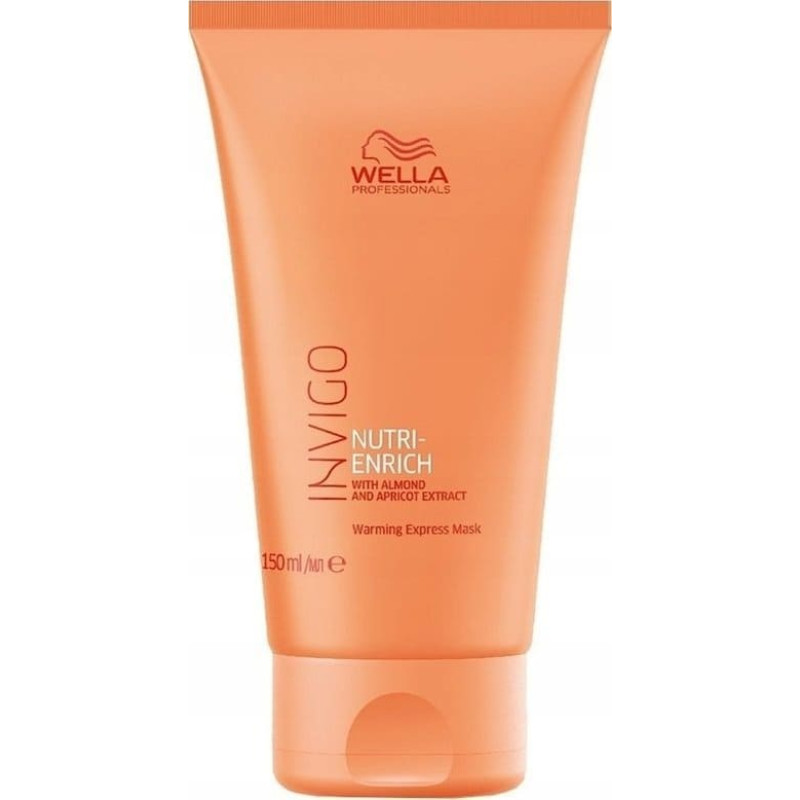 Wella Professionals Wella Professionals, Invigo Nutri-Enrich, Almond And Apricot Extract, Hair Treatment Cream Mask, For Shine & Softness, 150 ml For Women