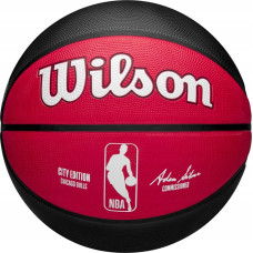 Wilson Wilson NBA Team City Edition Chicago Bulls Out Ball WZ4024205XB Czerwone 7