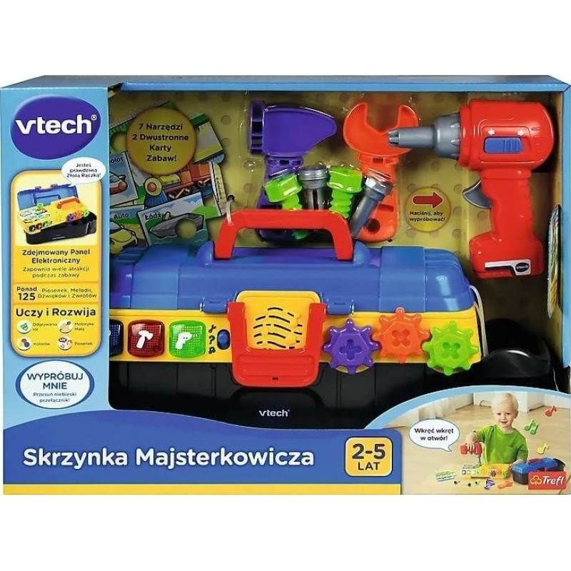 Vtech V-TECH Skrzynka małego majsterkowicza 61720