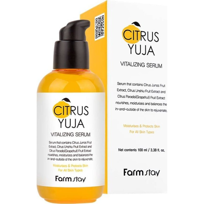 Farmstay Citrus Yuja rewitalizujące serum do twarzy 100ml