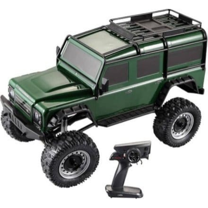 Double Eagle Samochód zdalnie sterowany RC na pilota 1:8 Double Eagle (zielony) Land Rover Defender E328-003