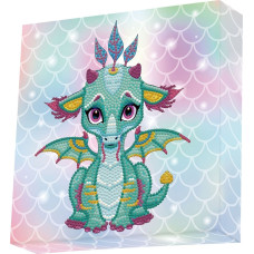 Diamond Dotz DIAMOND DOTZ DOTZ BOX ARIEL THE BABY DRAGON