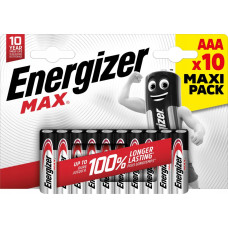 Energizer 10x Bateria Energizer MAX AAA LR3 /10 cena za blister 10szt.