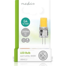 Nedis Nedis LBG4CL2 lampa LED Ciepłe białe 3000 K 2 W G4 F