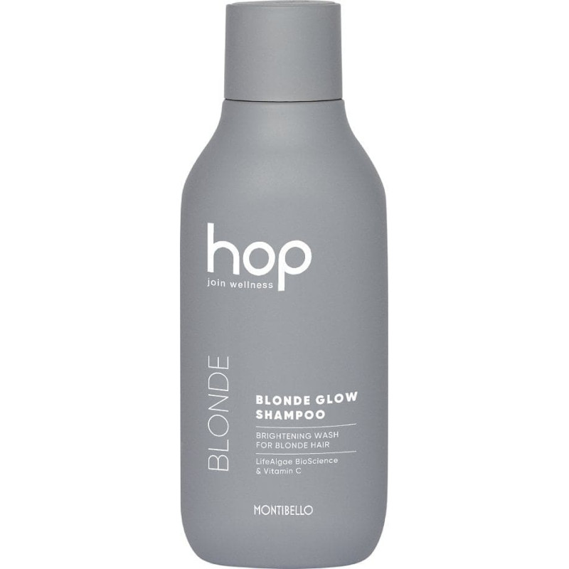 Montibello Montibello HOP Blonde Glow Szampon rozświetlający neutralizujący refleksy do włosów blond i rozjaśnianych 300 ml