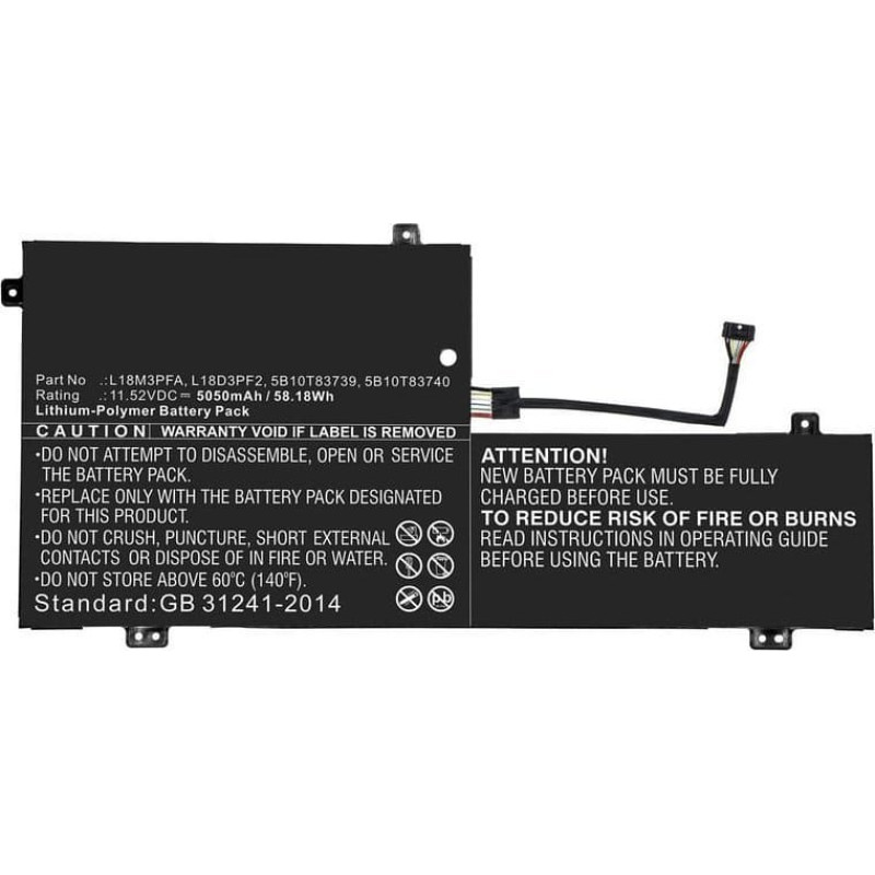 Coreparts Bateria CoreParts CoreParts MBXLE-BA0242 części zamienne do notatników Bateria