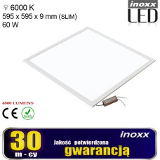 Nvox Panel led 60x60 60w lampa sufitowa kaseton 6000k zimny