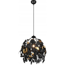 Delight Lampa wisząca DELIGHT Trio Rl Leavy R10461932 lampa wisząca zwis 1x28W E27 czarna