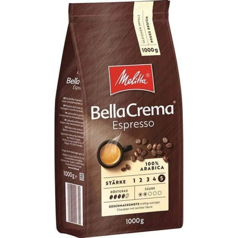 Melitta Kawa ziarnista Melitta Bella Crema Espresso 1 kg