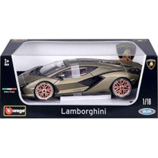 Bburago Lamborghini Sin FKP 37 model samochodu w skali 1:18, Electric Gold (18-11046)