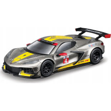 Bburago Race 2020 Chevrolet Corvette C8R Yellow BBURAGO