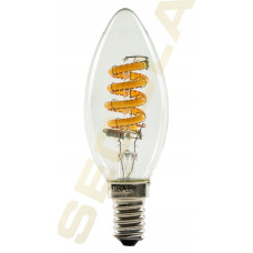 Segula Segula LED Kerze Curved klar E14 3,3W 2000-2700K dimmbar