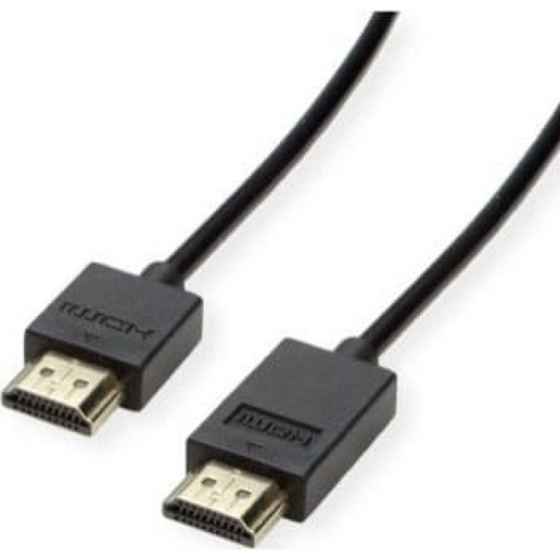 Triton Kabel TRITON Kabel ROLINE 4K HDMI Ultra HD z Ethernetem, aktywny, ST/ST, czarny, 2 m