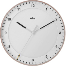 Braun Braun BC 17 PW DCF Radio wall clock pink/white