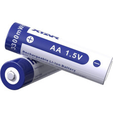 Xtar Xtar 1,5V 2200mAh AA įkraunamas elementas, 4 vnt. + dėklas