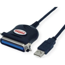 Triton Adapter AV TRITON ROLINE Kabel konwertera USB na IEEE 1284, czarny, 1,8 m