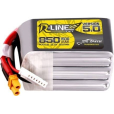 Tattu Tattu R-Line Wersja 5.0 850mAh 22.2V 6S1P 150C Lipo XT30U-F