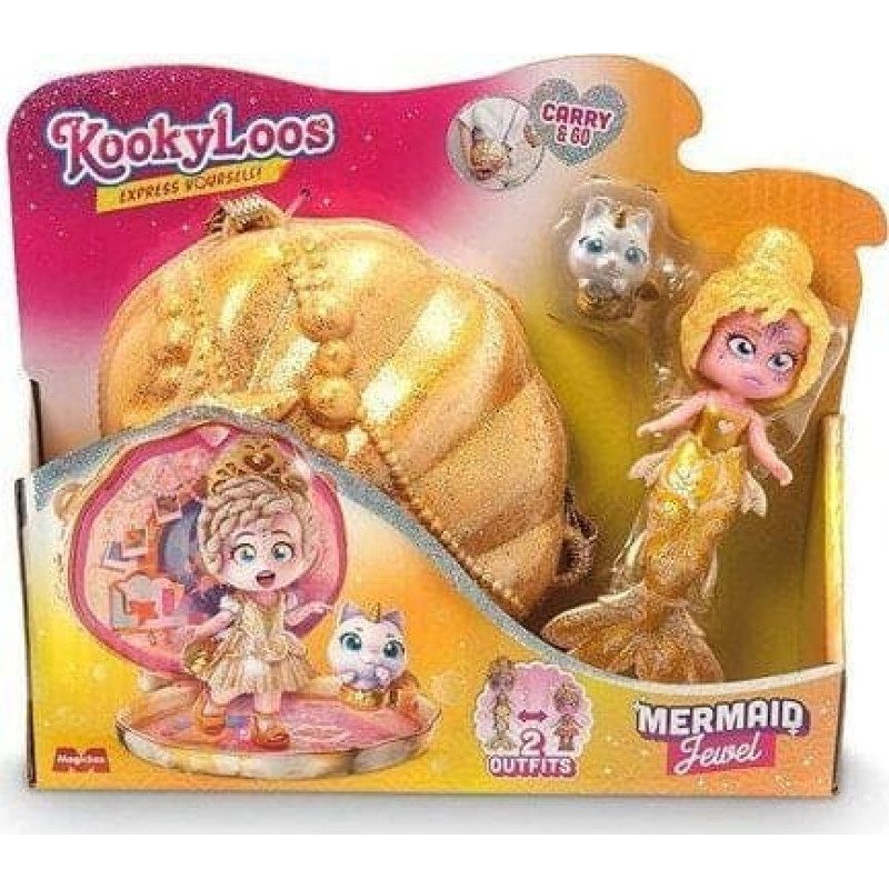 Magic Box Figurka Magic Box KOOKYLOOS Kooky Mermaid Syrena Jewel lalka, figurka