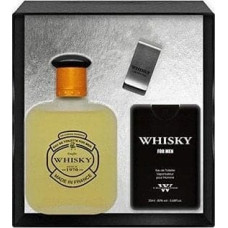 Noname SET EVAFLOR Whisky Black EDT spray 100ml + EDT spray 20ml EDT + CLIP