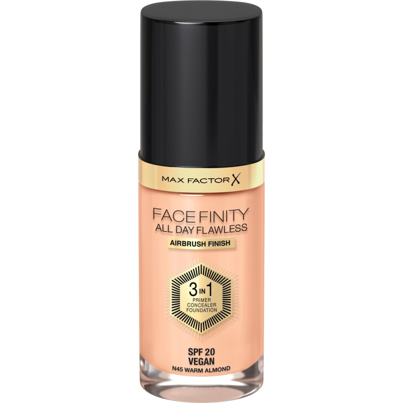 Noname MAX FACTOR_Facenity All Day Flawless 3in1 podkład do twarzy N45 30ml