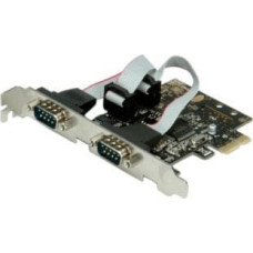 Value Kontroler Value VALUE Karta PCI-Express, RS232 szeregowy, D-Sub 9, 2 porty