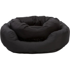 Dexas Paw Love - Dog bed - Oval (Medium 85x70cm) - Black