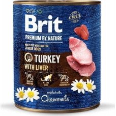 Brit BRIT Premium by Nature Junior Turkey with liver - Wet dog food - 800 g