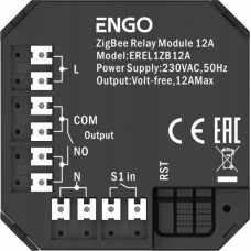 Engo Engo przekaźnik ZigBee do systemu ENGO Smart, 1x12A, NO-COM EREL1ZB12A