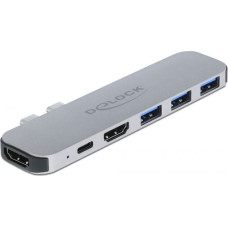 Delock Stacja/replikator Delock 4K Dock MacBook (87753)