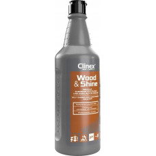 Clinex Emulsja CLINEX Wood&Shine, samonabłyszczająca i pielęgnująca podłogi, 1l