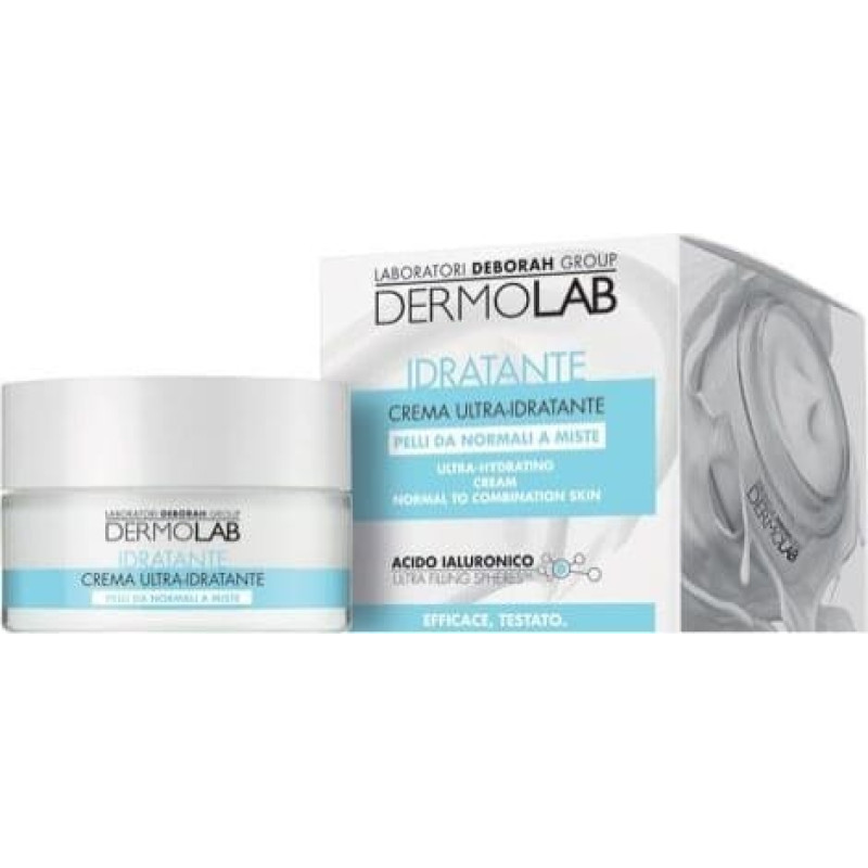 Deborah Deborah, Dermolab, Hyaluronic Acid, Hydrating, Cream, For Face, 50 ml For Women