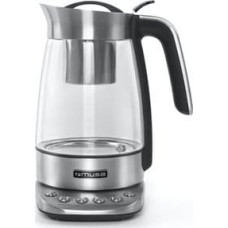 Muse Czajnik Muse Muse MS-320T | Tea Kettle | 2200 W | 1.2 L | Stainless steel | 360° rotational base | Stainless steel/Black