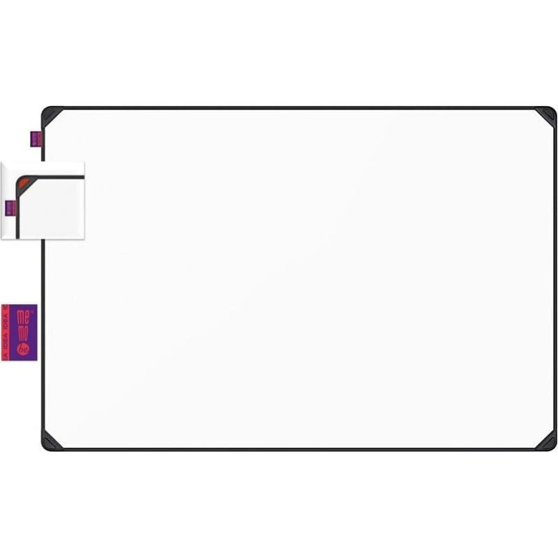 Memobe Tablica suchościeralna MemoBe Idea Edge 90x60cm rama aluminiowa czarna