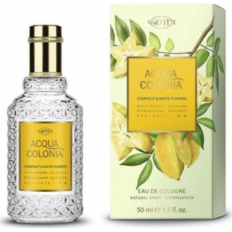 4711 Perfumy Unisex 4711 Acqua Colonia EDC Karambola Białe kwiaty (50 ml)