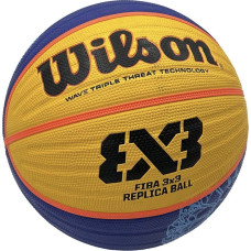 Wilson Piłka do koszykówki koszykowa Wilson FIBA 3x3 Replica Paris 2024 rozmiar 6