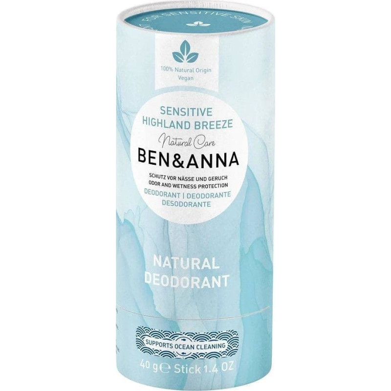 Ben&Anna BEN&ANNA Natural Deodorant Sensitive Highland Breeze 40g