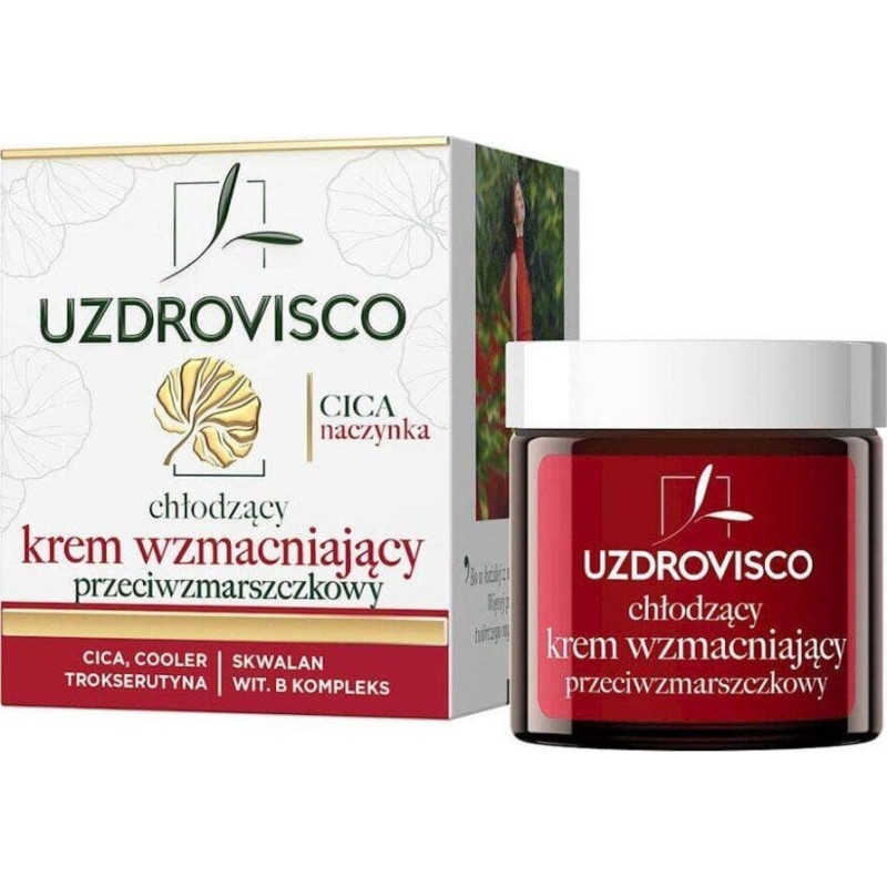 Uzdrovisco Cica Naczynka chłodzący krem wzmacniający i przeciwzmarszczkowy 50ml