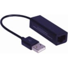 Microconnect Karta sieciowa MicroConnect USB - RJ-45 Czarny (USBETHB)