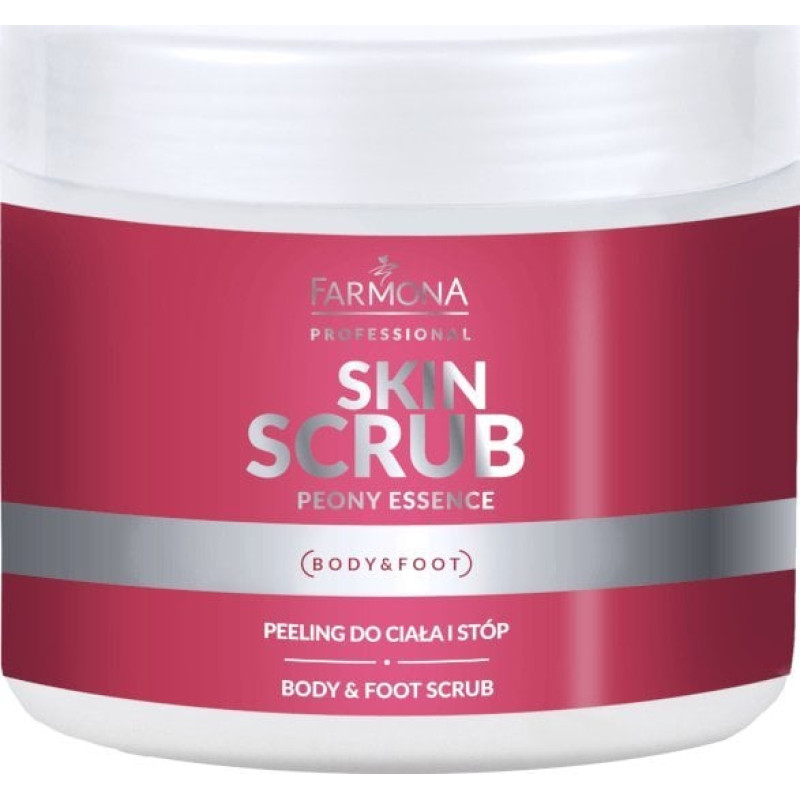 Xxxx____Farmona Professional (Farmona) Farmona SKIN SCRUB PEONY ESSENCE Peeling do ciała i stóp 500g.