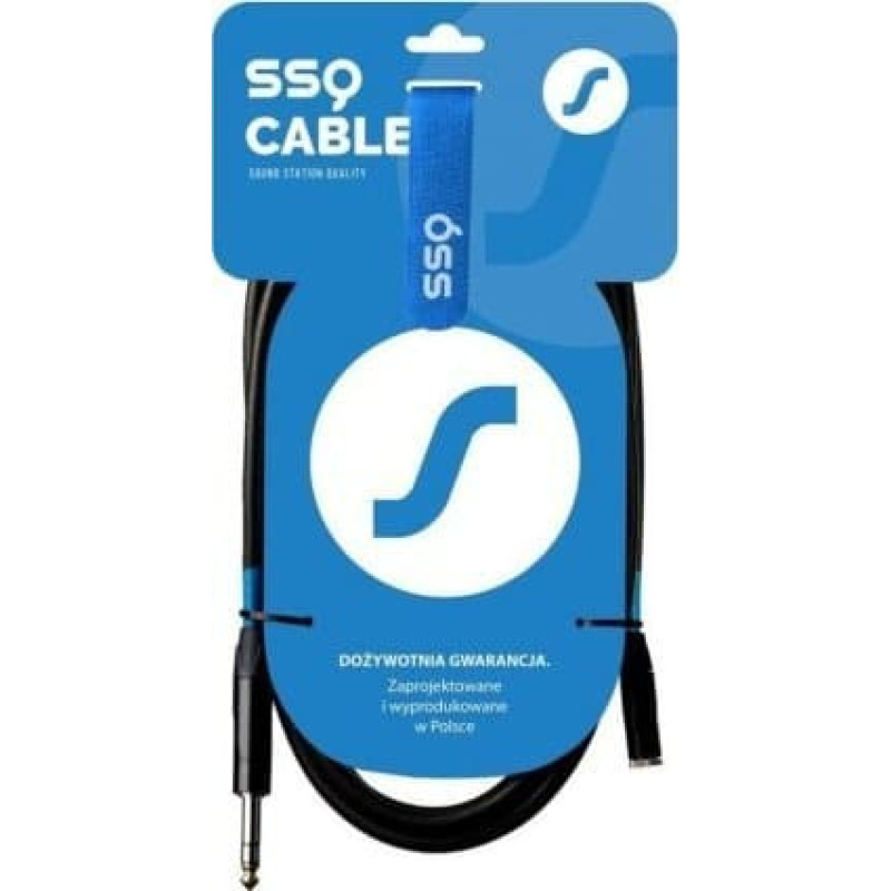 SSQ Adapter AV SSQ SSQ JSG3 - Jack stereo 6,3 / Gniazdo jack stereo 3,5