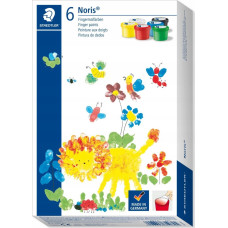 Staedtler STAEDTLER Fingermalfarbe Noris junior 6er-Set retail