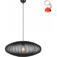 Markslojd Lampa wisząca Markslojd Markslojd Florence 108789 lampa wisząca zwis 1x40W E27 czarna