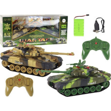 Leantoys Zestaw Czołgi Walczące Zdalnie Sterowane Czołg War Tank RC Bitwa Podczerwień