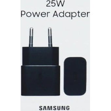 Samsung Ładowarka Samsung Samsung Type C Hzlı Şarj Adaptör 25W Syh Smartfon Czarny USB Szybkie ładowanie