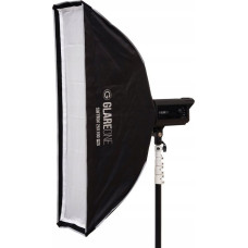 Glareone Lampa studyjna GlareOne GlareOne Softbox 25x100 PRO - zestaw z gridem