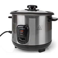 Nedis Multicooker Nedis Nedis KARC110AL szybkowar 1 l 400 W Czarny, Srebrny