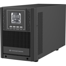 Conceptronic UPS Conceptronic Conceptronic ZEUS52E2K zasilacz UPS Podwójnej konwersji (online) 2 kVA 1800 W 6 x gniazdo sieciowe