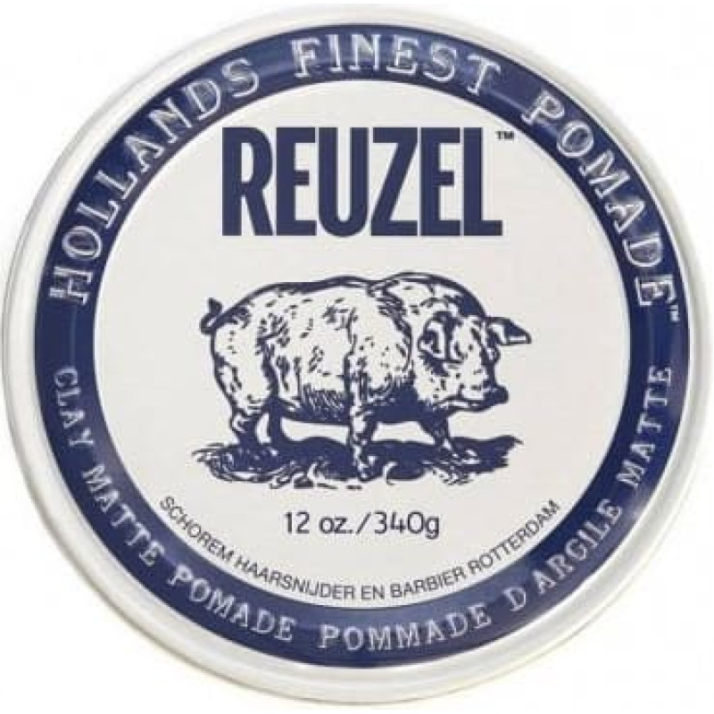 Reuzel Clay Matte Pomade pomada do stylizacji włosów 340g