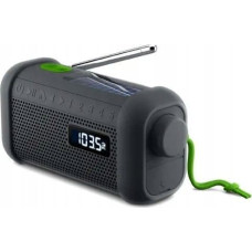 Muse Radio Muse Muse | Portable Solar Radio with Crank and Flashlight | MH-08 MB | AUX in | Bluetooth | FM radio