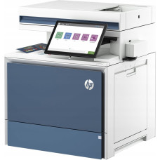 HP Urządzenie wielofunkcyjne HP HP LaserJet Enterprise Flow MFP 5800zf - Multifunktionsdrucker - Farbe - Laser - Legal (216 x 356 mm) (Original) - A4/Legal (Medien) - bis zu 43 Seiten/Min. (Kopieren) - bis zu 43 Seiten/Min. (Drucken) - 650 Blatt - 33.6 Kb